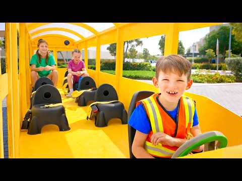 🚌 Alex the Bus Driver! 🧪 Science Experiments & Magic Football Fun at School!