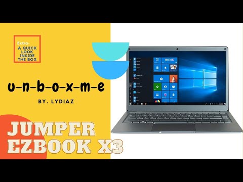 Jumper EZbook X3 Unboxing