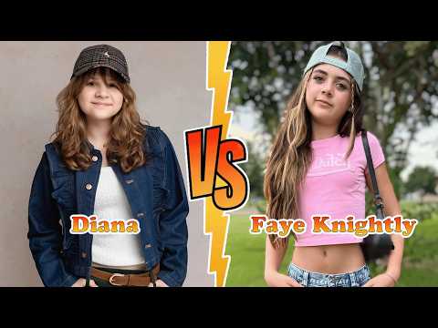 Diana VS Faye Knightly Transformation 👑 New Stars From Baby To 2026