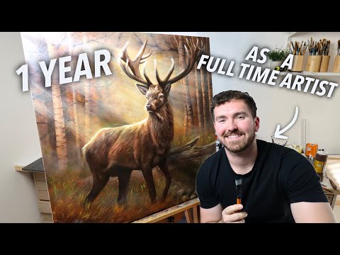 What I've Learned in 1 Year as a FULL TIME ARTIST