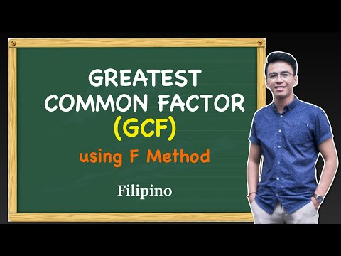 How to find the Greatest Common Factor (GCF) Easily using F method| Free Civil Service Review