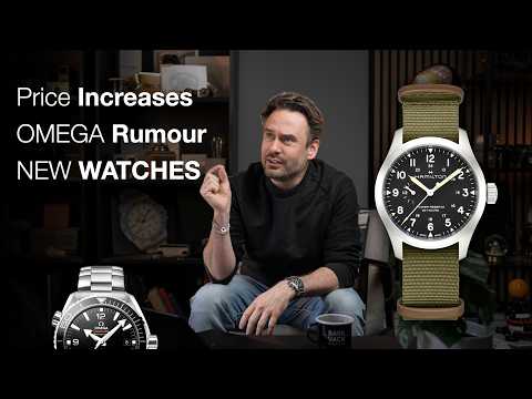 NEWS: Price Increases, Omega Rumour, NEW watches