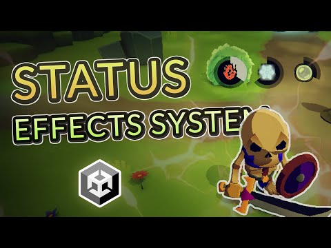 How to create a Status effect system (Modular and Customizable) | Unity Tutorial