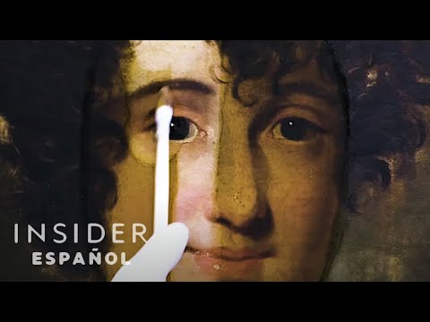 Conservadora de arte explica cómo restaurar un cuadro con 180 años de antigüedad | Restauraciones