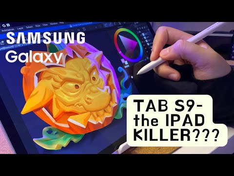 Samsung Galaxy Tab S9 Artist Review