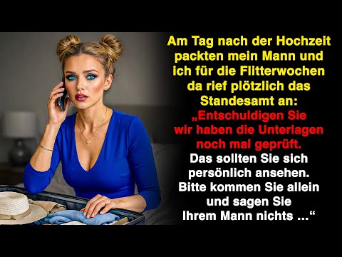 Aufgeregt packte ich meinen Koffer für die Flitterwochen, da kam der Anruf und …