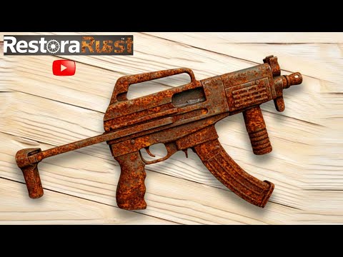 old MP5 Gun Restoration - complete video step by step