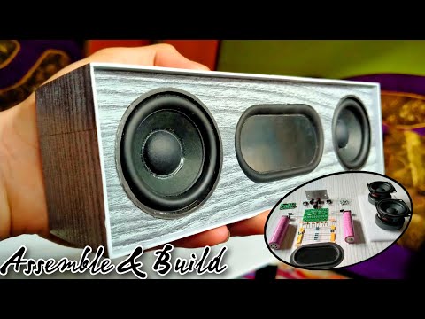 How To Make Mini Amplifier Diy Bluetooth Speaker