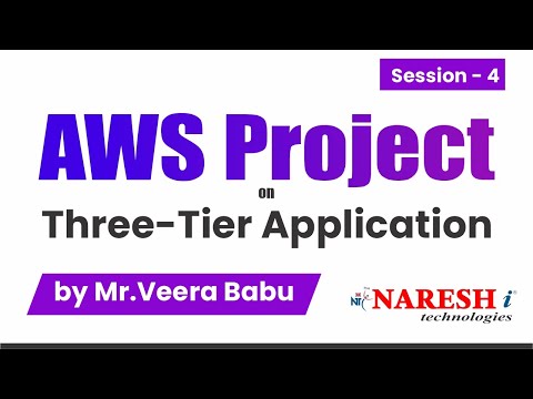 AWS Project on Three Tier Application | Mr.Veerababu | Session - 4 | Naresh IT