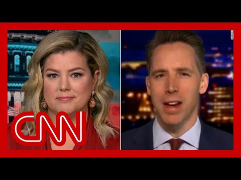 Keilar: Hawley said this on national television with a straight face