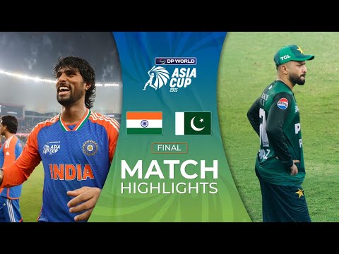 Final | India vs Pakistan | DP World Asia Cup 2025