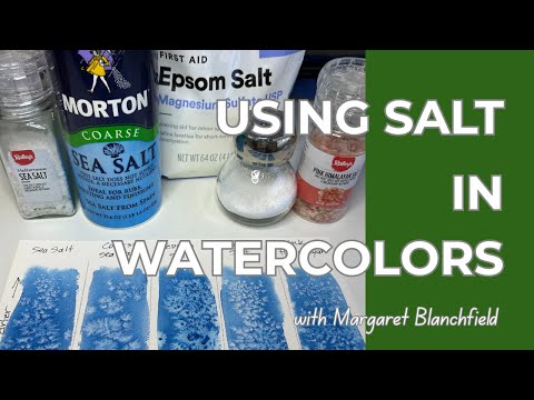 Using Salt in Watercolors