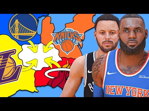 NBA Imperialism, But Every Team Is Randomized