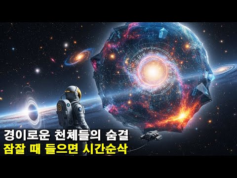 [수면다큐]《우주의 신비: 경이로운 천체들을 향한 여정》잠잘 때 들으면 시간순삭!