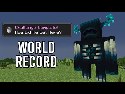 Speedrunning All Advancements in Minecraft 1.19