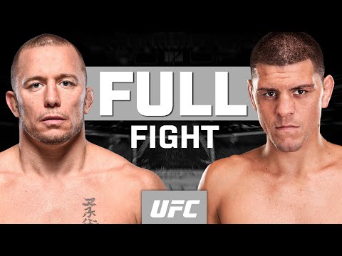 Georges St-Pierre vs Nick Diaz | FULL FIGHT | UFC Classics
