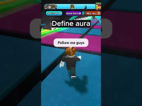 Define Aura 😮‍🔥 #roblox @Roblox