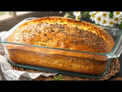 Gesundes Linsen-Hirse-Brot in 5 Minuten. Ohne Mehl und ohne Hefe.