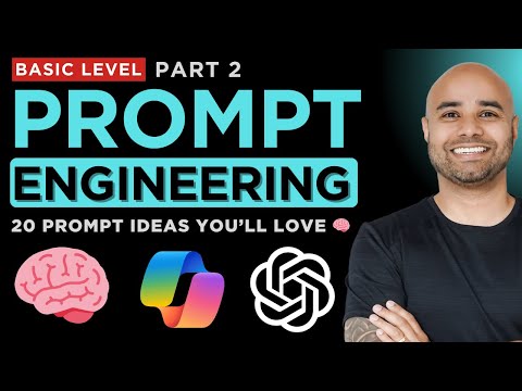 Learn Prompt Engineering with Practical Work & Life Prompts | Beginner Friendly AI Skills