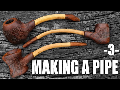 MAKE A PIPE - How To Make a Smoking Pipes From Wood - DIY PIPE