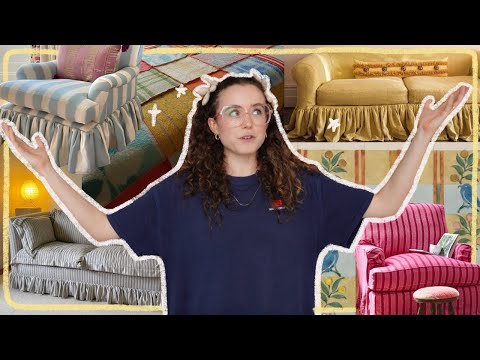i refuse to have a boring couch (sewing vlog)