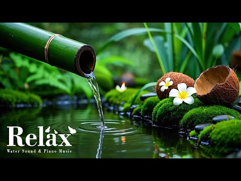 The Sound of Water and Relaxing Music to Heal Depression 🌿 Spa Music, Sleep Music