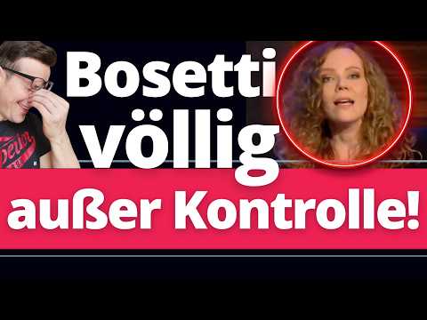 Good heavens: Bosetti is losing his temper! 😁