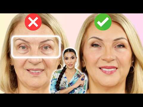 No More Undereye Bags! | A Quick Everyday Makeup Look for Mature Skin