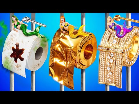 Pleite vs Millionär vs Milliardär Meerjungfrauen