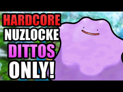 Pokémon Black 2 Hardcore Nuzlocke - Dittos Only! (No items, no overleveling)
