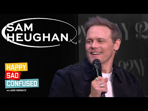 Sam Heughan talks OUTLANDER ending, THE COUPLE NEXT DOOR, cocktail book I Happy Sad Confused