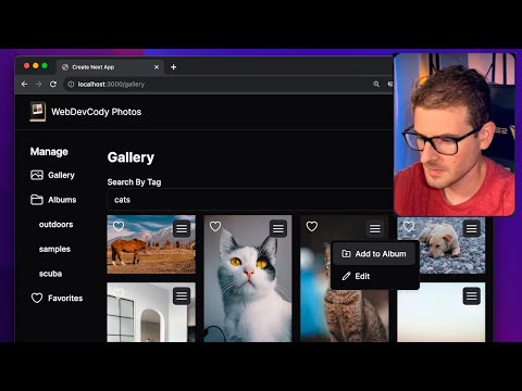 Photo Album Next.js Tutorial (with Server Actions, Cloudinary, Shadcn)