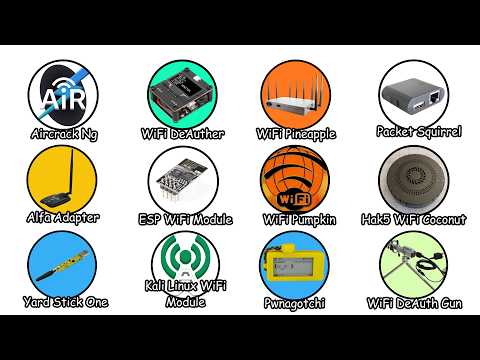 Every Dangerous WiFi Hacking Gadgets Explained in 9 Minutes