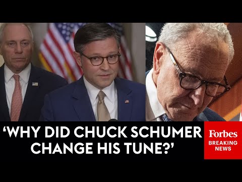 BREAKING NEWS: Speaker Johnson And House Republican Leaders Torch Schumer Over Government Shutdown