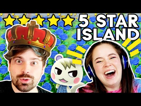 We Roast Damien's 5 Star Animal Crossing Island