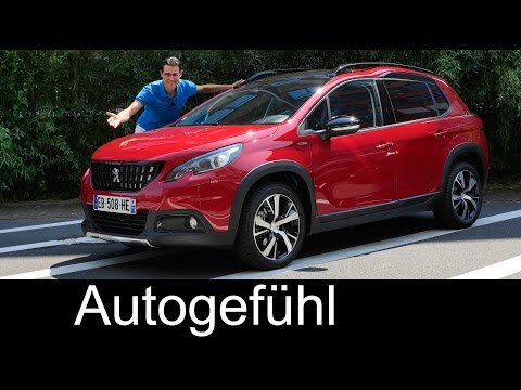 Peugeot 2008 GT-Line FULL REVIEW test driven Facelift 2016/2017 - Autogefühl