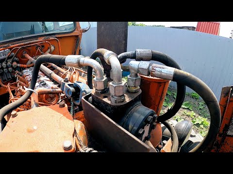 Насос Дозатор на трактор ЛТЗ-55А, Т-40 своими руками.