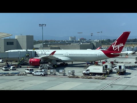 London Heathrow (LHR)🇬🇧 ~ Los Angeles (LAX)🇺🇸- Virgin Atlantic - Airbus A350-1000 - Full Flight