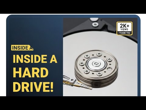 What's Inside a Hard Drive? 🧐 | Detailed Disassembly & Parts Explained