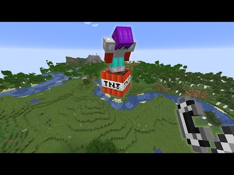 Abusing God Powers On My Minecraft Server