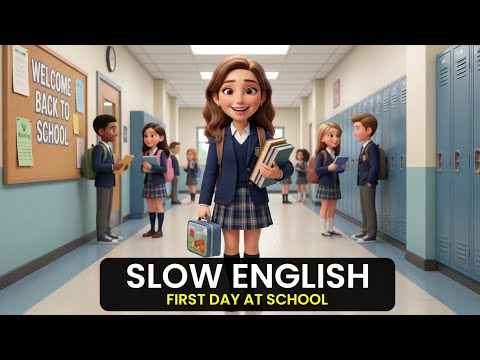 Learn English Through Story: First Day at School (Level A1–A2)