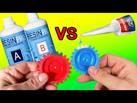 How to Repair a Gear with Resin, Graphite and Super Glue | 2 DIY Methods