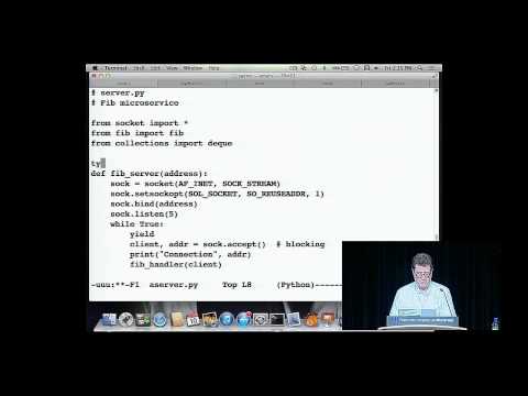 David Beazley - Python Concurrency From the Ground Up: LIVE! - PyCon 2015