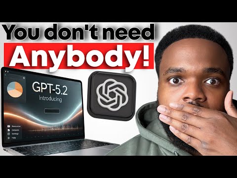 ChatGPT 5.2 NEW AI Can Start an APP One Person Business (No Coding)