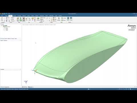 Ansys SpaceClaim convert STL to Solid using Autoskin Tool