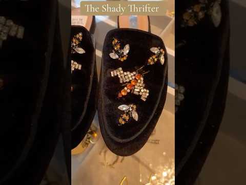 Took a pair of THRIFTED SHOES and personalized my FENDI BAGUETTE! #thriftedfashion