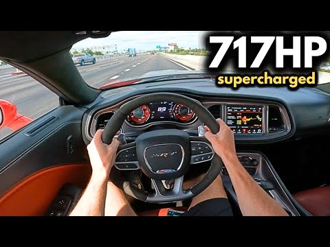 717HP: 2023 Hellcat Jailbreak POV Drive *SO NICE*