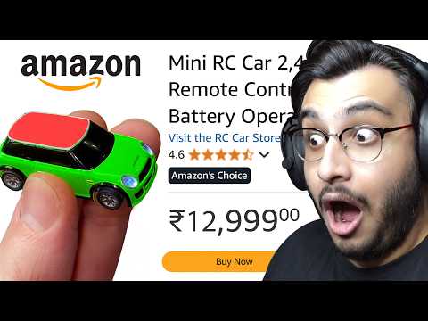 I BOUGHT SMALLEST MINI RC CAR FROM AMAZON