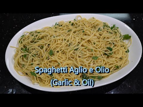 Italian Grandma Makes Spaghetti Aglio e Olio (Garlic & Oil)
