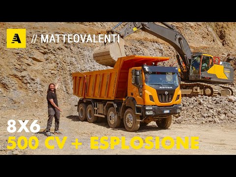 Come si guida un CAMION DA CAVA? Tutti i segreti dell'ASTRA HD 9 [+ ESPLOSIONE]